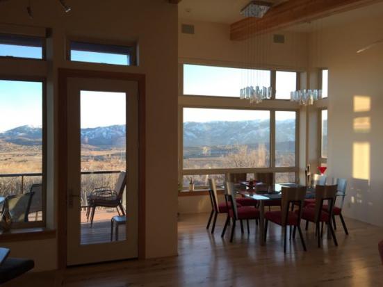 A Beautiful Solar Home in Utah Nears Net Zero Energy Use - near net zero energy home utah ski resort view