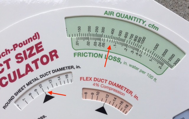 Duct Heater Sizing Chart