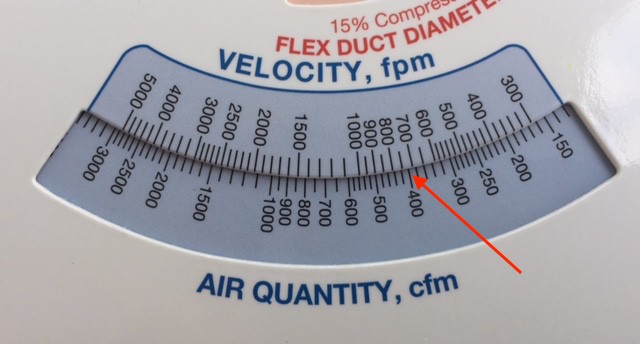 Air Duct Cfm Chart