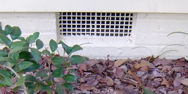 Crawl space vents bring moisture in because of higher outdoor humidity