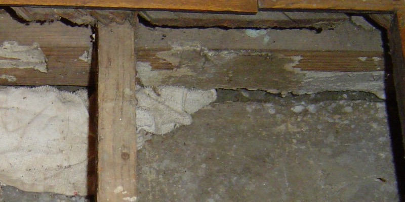 Return vent in the floor over a panned joist