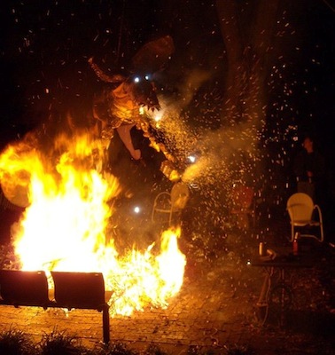 Possum Drop, And The Combustion Of The Sacrificial Possum