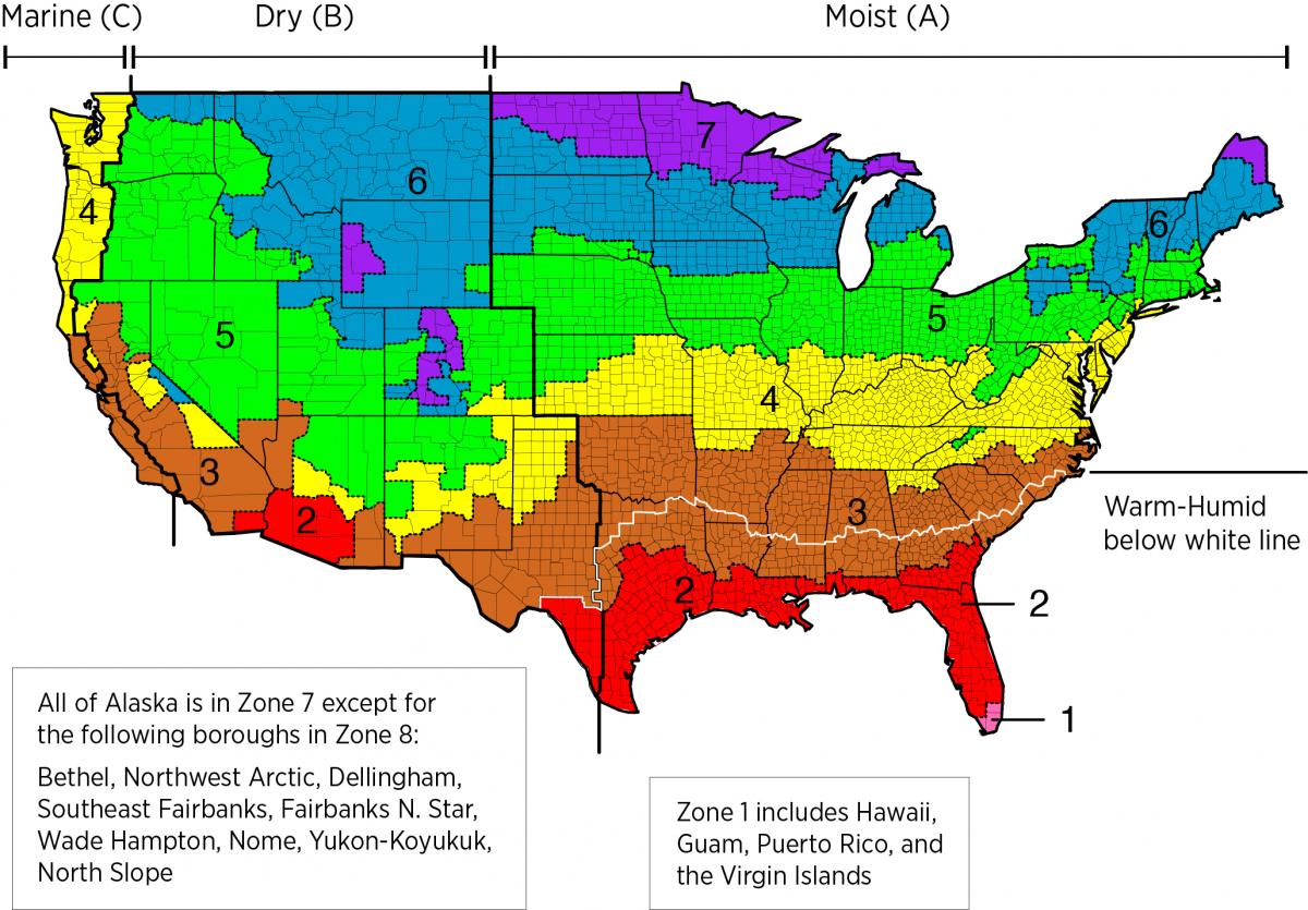 Do You Know Your Building Science Climate Zone?