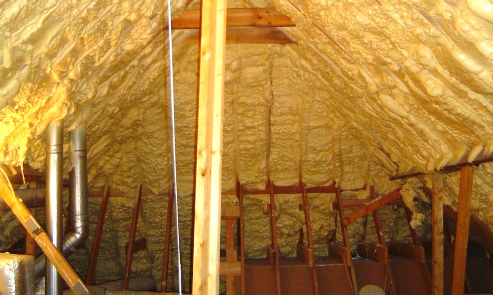 Using Indoor Air For Combustion Appliances In A Spray Foam Insulated Attic