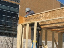 Advanced Framing Single Top Plate Ohio State Solar Decathlon House