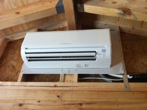 Powered Attic Ventilator Mini Split Heat Pump 2