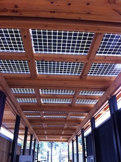 Solar Decathlon House Appalachian State University Boone Nc Bifacial Photovoltaic Modules Canopy