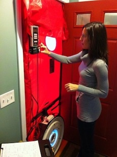 Blower Door Hers Rater Diane Milliken Horizon Maine