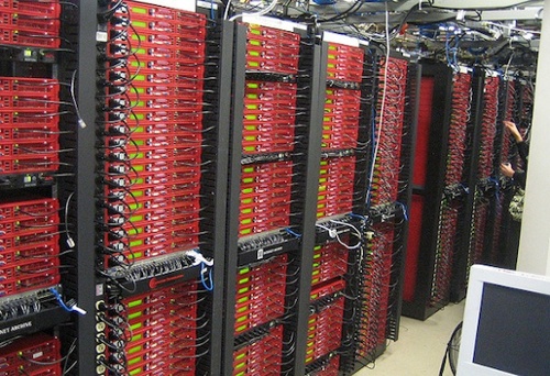 Computer Data Center Server Farm Waste Heat