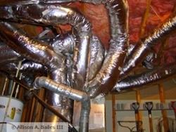 This Ductopus Is Not A Result Of Good HVAC System Design.