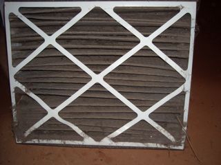 HVAC Filter, Very Dirty