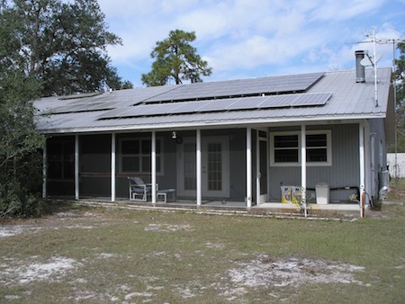 Net Zero Energy Home In Florid Solar Energy Insulation Air Sealing