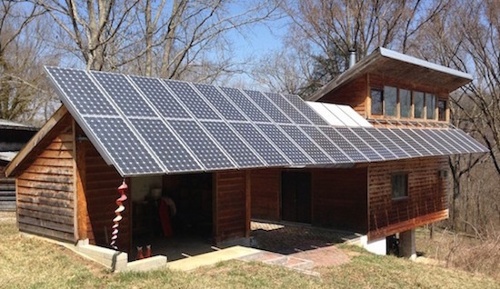 An Array Of Photovoltaic Modules Generating Solar Energy