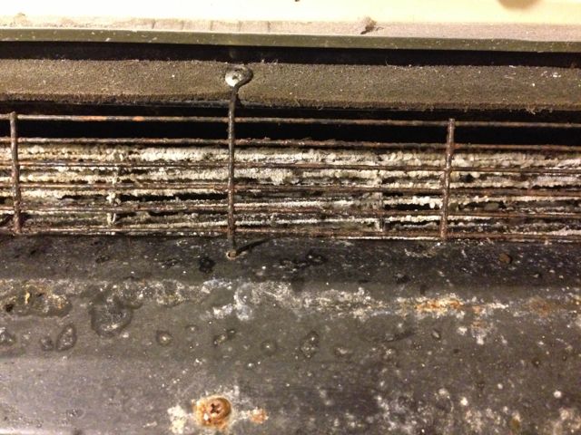Ptac Hvac Dirty Moldy Fan Air Conditioner Hotel