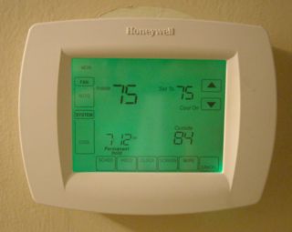 Setting The Thermostat To The Fan