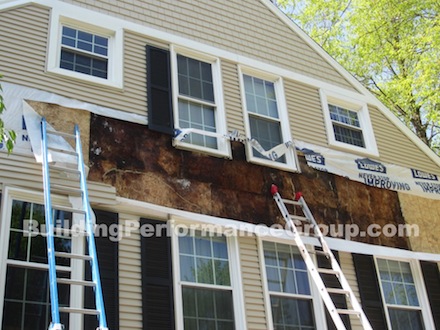 Water Damage In OSB Sheathing