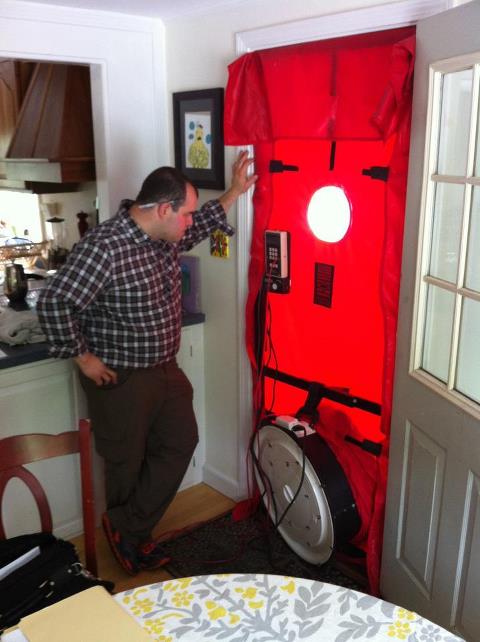 Blower-door-test-home-performance-assessment