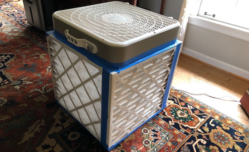 High-MERV Portable Air Cleaner