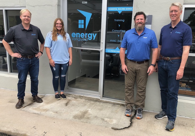 The Energy Vanguard team in 2021