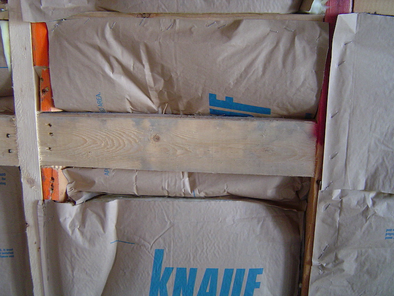 Fiberglass batt insulation can be installed poorly no matter what brand name is on it