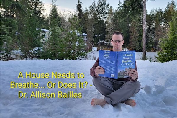 A House Needs to Breathe...Or Does It?, a new book by Dr. Allison Bailes