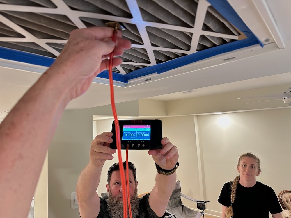 Measuring A Super Low Pressure Drop Across A MERV 13 Filter For High-efficiency Filtration