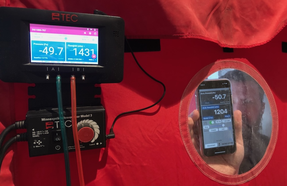 A Blower Door Measures The Amount Of Air Leakage In A Building