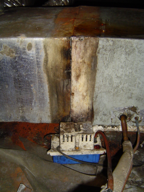 Nasty air handler and condensate pump in vented crawl space, more evidence that we need to fix more houses.