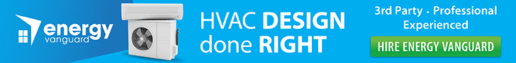 HVAC design done right! 3rd party, professional, experienced