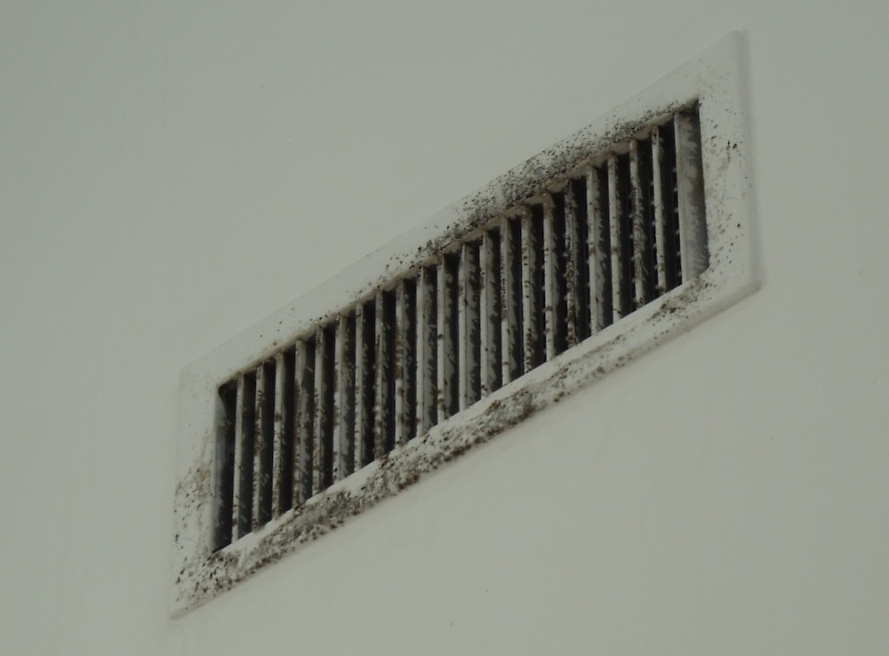A Moldy Supply Register Isn't A Sign Of Good Indoor Air Quality