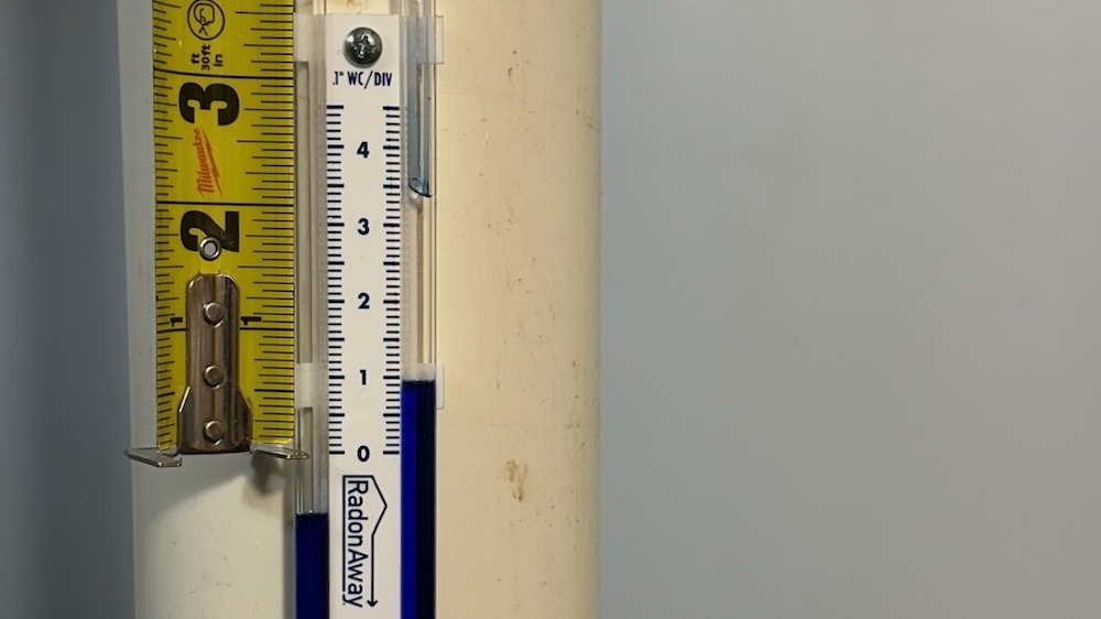 The U-tube Manometer Scale Isn't 1 Inch To 1 Inch.