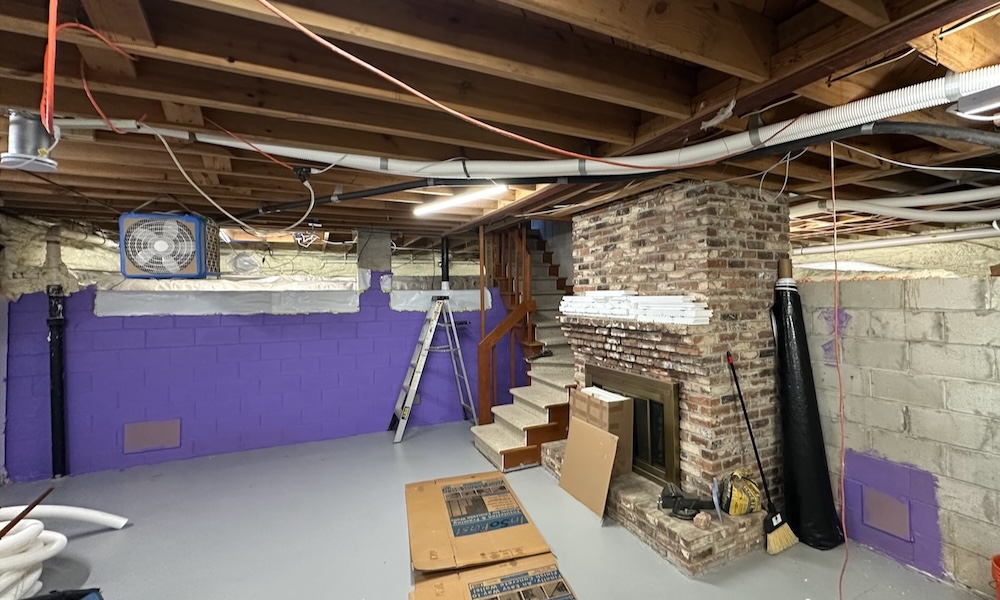 Basement and crawl space update, Sep. 2026